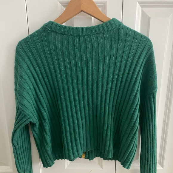 American Eagle Cropped Cardigan - Picture 2 of 3